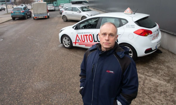 Kastytis Povilaitis, UAB „Autologija“ direktorius. Juditos Grigelytės (VŽ) nuotr.
