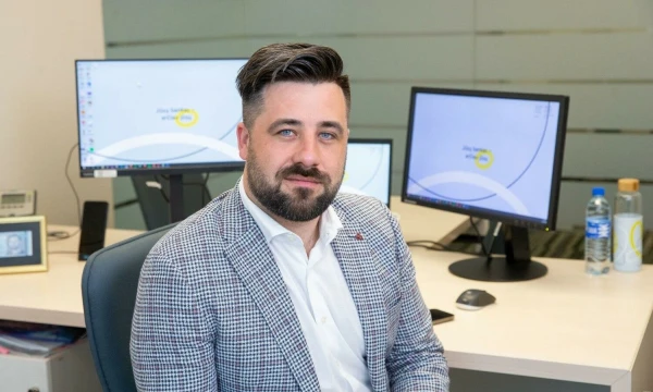 Paulius Pocius, Šiaulių banko pardavimų, rinkodaros ir komunikacijos departamento direktorius. Juditos Grigelytės (VŽ) nuotr.