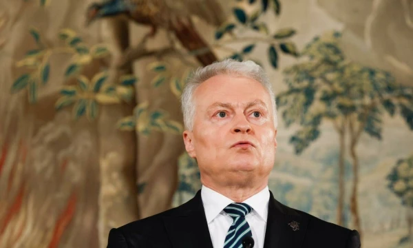 Prezidento Gitano Nausėdos spaudos konferencija. Juditos Grigelytės (VŽ) nuotr.