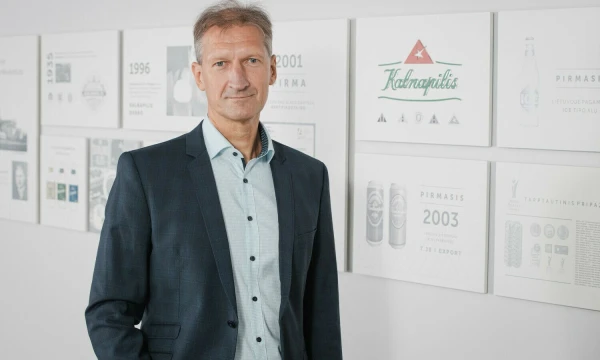 „Kalnapilio-Tauro grupė“ generalinis direktorius Marijus Valdas Kirstukas.