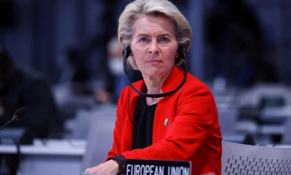 Ursula von der Leyen. Yveso Hermano (AFP/„Scanpix“) nuotr.