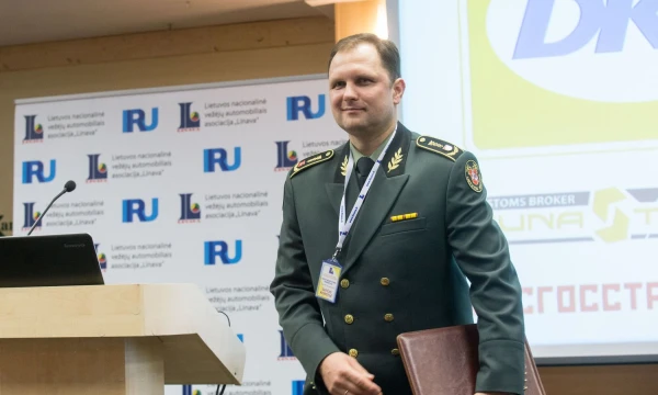 Arūnas Adomėnas, Muitinės departamento generalinis direktorius. Juditos Grigelytės (VŽ) nuotr.