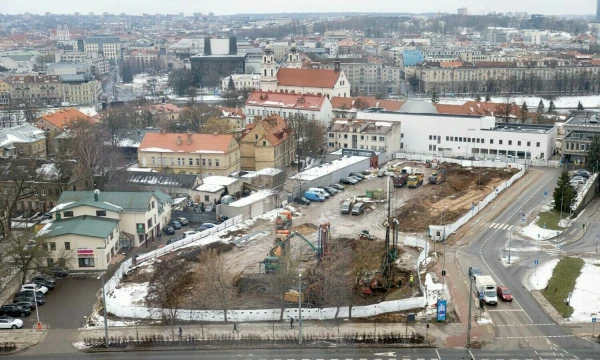 Konstitucijos pr. 14A šių metų sausį. Juditos Grigelytės (VŽ) nuotr.