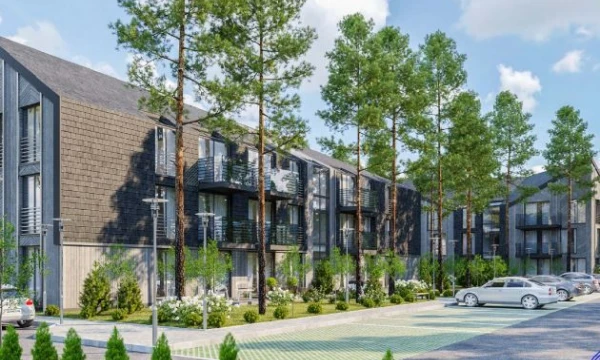 Bendrovės vizualizacija.