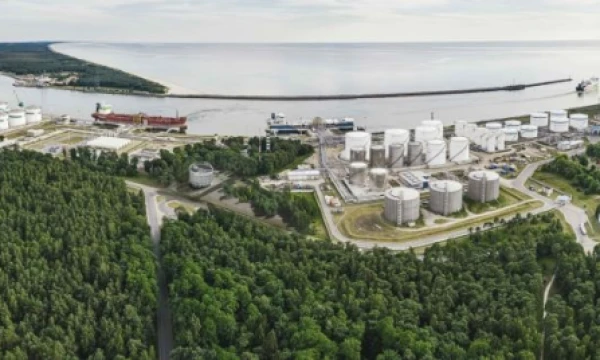 Bendrovės vizualizacija.