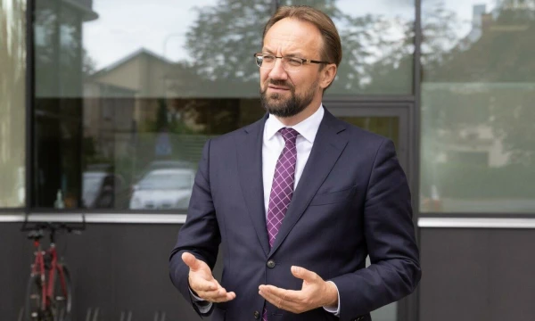 Gediminas Šimkus, Lietuvos banko valdybos pirmininkas. Juditos Grigelytės (VŽ) nuotr.