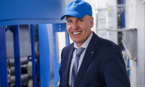 Juozas Maksvytis, Kretingoje veikiančios PET taros bei PET taros formavimo įrenginių gamybos UAB "Terekas", generalinis direktorius. Vladimiro Ivanovo (VŽ) nuotr.