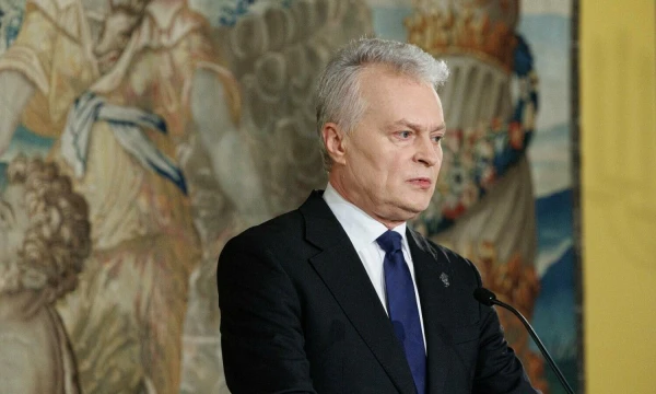 Gitano Nausėdos spaudos konferencija. Vladimiro Ivanovo (VŽ) nuotr.