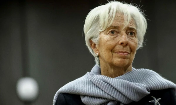 Christine Lagarde, ECB vadovė. Kenzo Tribouillardo (AFP / „Scanpix“) nuotr.