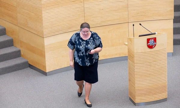 Agnė Širinskienė, Seimo narė. Juditos Grigelytės (VŽ) nuotr.