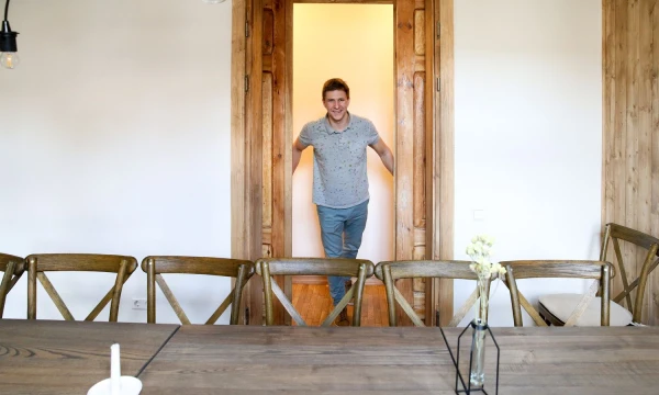 Tomas Prieskienis, MB „Grilio namai“, valdančios restoraną „Bacchus“ ir MB „Maisto skonis“, valdančios restoraną „One dor all“, bendraturtis. Vladimiro Ivanovo (VŽ) nuotr.