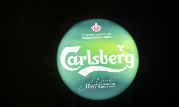 Carlsberg logotipas. Ryčio Galadausko (VŽ) nuotr.