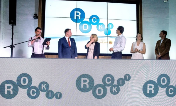 Simbolinis „Rockit“ erdvės atidarymas (ji nebuvo uždaryta) ir naujo vardo pristatymas. Juditos Grigelytės (VŽ) nuotr.