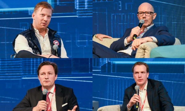Karolis Adlis, JAV „W. P. Carey“ tarptautinių investicijų vykdomasis direktorius, Larsas Ohnemusas, Danijos „Northern Horizon Capital“ valdybos pirmininkas, Albinas Rosengrenas, Švedijos „East Capital Group“ partneris, Jamesas Andrew Clarke’as, Norvegijos „Baltic Sea Properties“ valdybos pirmininkas. VŽ koliažas.