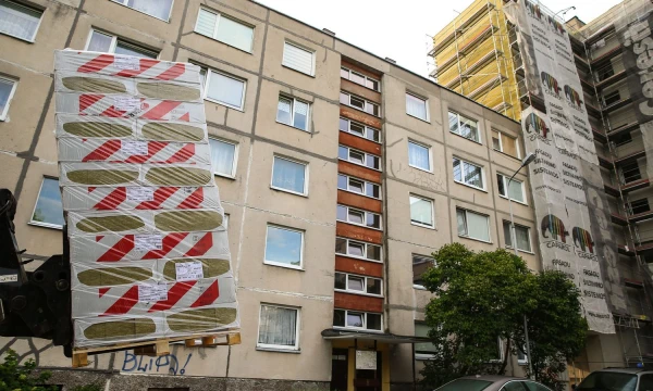 Daugiabučių renovacija Vilniuje. Vladimiro Ivanovo (VŽ) nuotr.