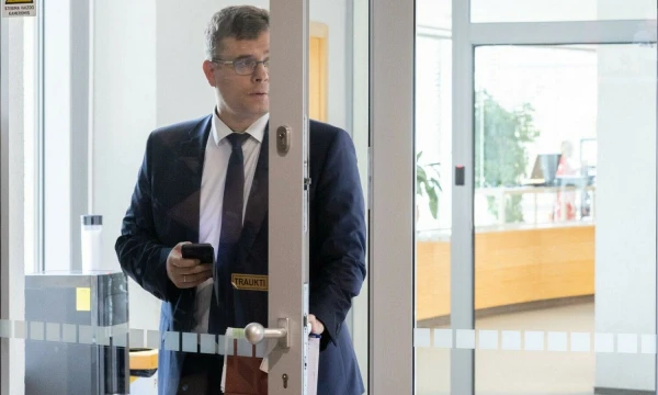 Laurynas Kasčiūnas, krašto apsaugos ministras. Juditos Grigelytės (VŽ) nuotr.