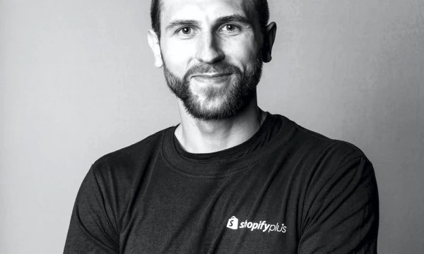 „Shopify“ atstovas Laurynas Binderis.