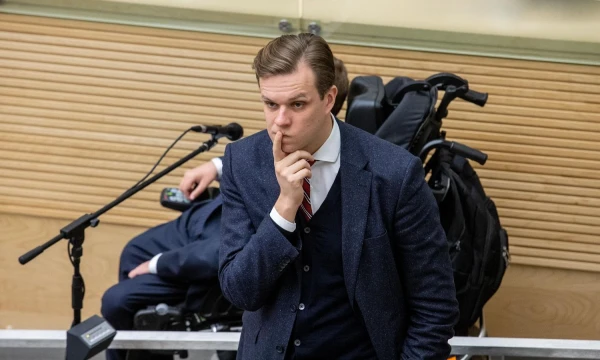 Gabrielius Landsbergis, Tėvynės sąjungos-Lietuvos krikščionių demokratų partijos pirmininkas. Juditos Grigelytės (VŽ) nuotr.