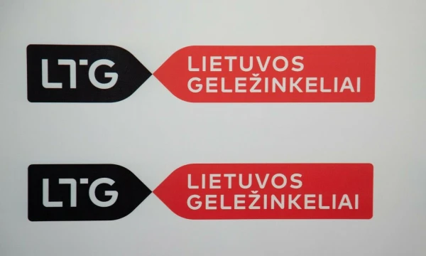 LTG Lietuvos geležinkeliai logo. Vladimiro Ivanovo (VŽ) nuotr.