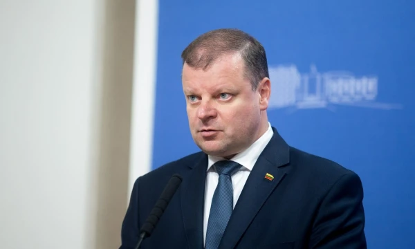 Ministras pirmininkas Saulius Skvernelis. Juditos Grigelytės (VŽ) nuotr.