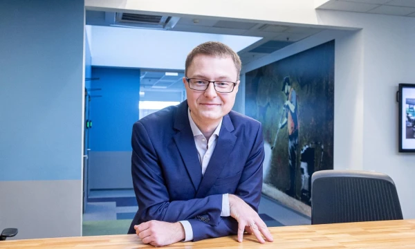 Mantas Skardžius, „Danske Bank“ turto valdymo ESG investicijų vyr. analitikas. Juditos Grigelytės (VŽ) nuotr.