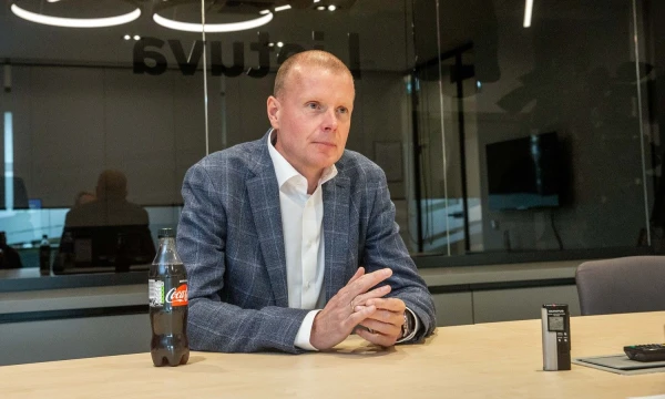 Jaakas Mikkelis, „Coca-Cola HBC“ Lenkijos ir Baltijos šalių padalinio vadovas. Juditos Grigelytės (VŽ) nuotr.