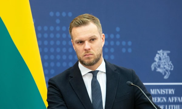 Gabrielius Landsbergis, Lietuvos užsienio reikalų ministras. Juditos Grigelytės (VŽ) nuotr.