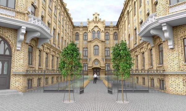 Bendrovės vizualizacija.