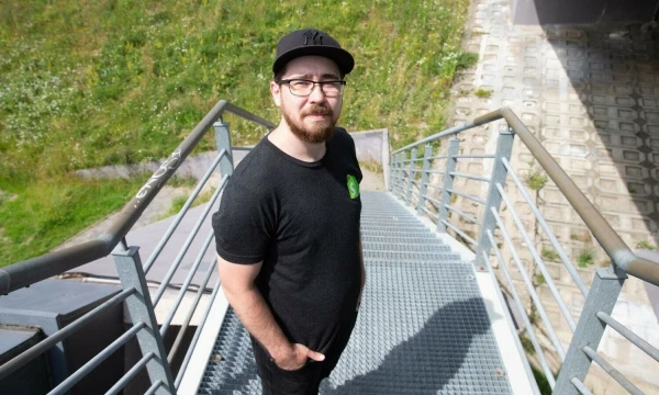 Mindaugas Jačionis, vienas iš „Shopify Lithuania“ inžinerijos vadovų. Juditos Grigelytės (VŽ) nuotr.