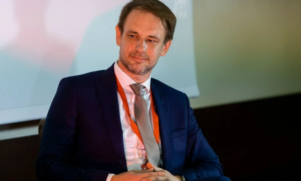 Socialdemokratų Vilniaus miesto skyriaus pirmininkas Povilas Pinelis. Žygimanto Gedvilos (BNS) nuotr.