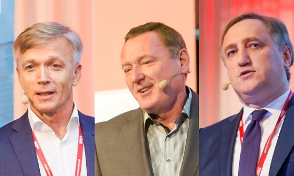 Iš kairės: Arvydas Avulis, AB „Hanner“ valdybos pirmininkas, Tautvydas Barštys, „KG Group“ valdybos pirmininkas, ir Kęstutis Bagdonavičius, „Ergo“ draudimo grupės Baltijos šalyse valdybos pirmininkas. VŽ montažas / Juditos Grigelytės nuotr.


