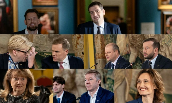 VŽ koliažas.