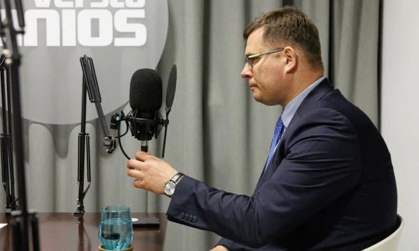 Laurynas Kasčiūnas, krašto apsaugos ministras. Vladimiro Ivanovo (VŽ) nuotr.