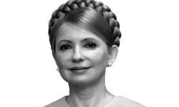 Julija Tymošenko. Buvusi Ukrainos premjerė.