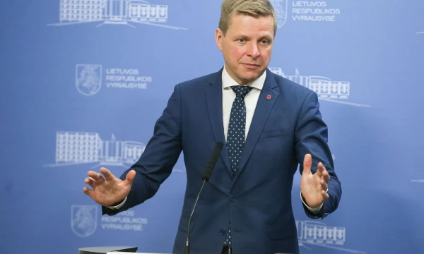 Vilniaus miesto meras Remigijus Šimašius. Vladimiro Ivanovo (VŽ) nuotr.