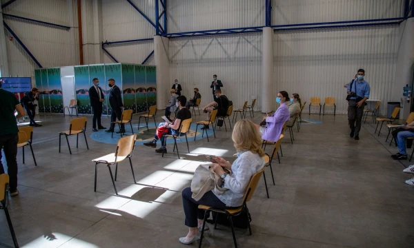 Vakcinavimo centras Litexpo Vladimiro Ivanovo (VŽ) nuotr.