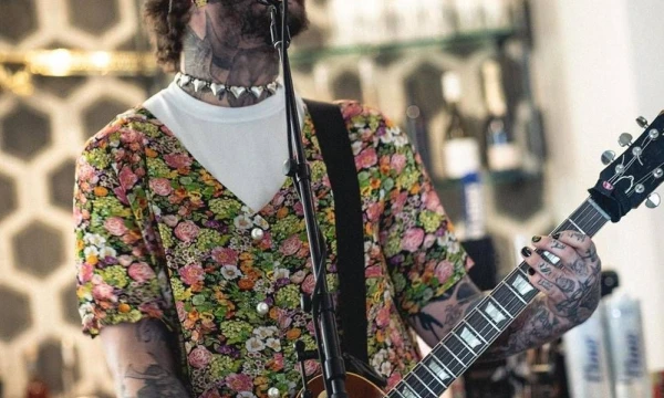 JAV reperio Post Malone koncertas iš jo namų. „Vikipedijos“ nuotr.
