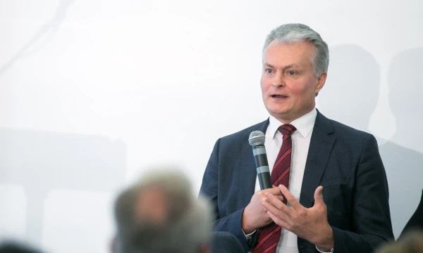 Gitanas Nausėda. Žygimanto Gedvilos (15min.lt) nuotr.