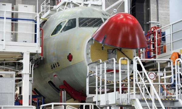„Airbus“ A320 lėktuvų gamyba. Fabiano Bimmerio (Reuters / Scanpix) nuotr.