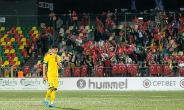 UEFA Tautų lygos rungtynės Lietuva – Turkija. Žygimanto Gedvilos (BNS) nuotr.