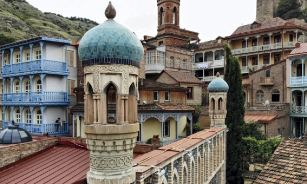 Tbilisio senamiestis. Vano Shlamov (AFP/Scanpix) nuotr. 