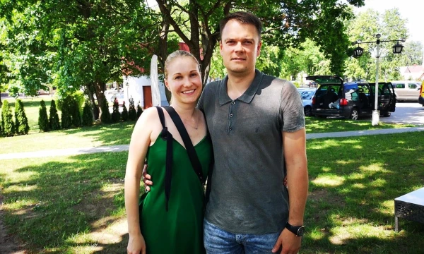 Rūta ir Vytenis Zalagos, viešbučio „Esė“ savininkai.
Sigitos Migonytės (VŽ) nuotr.