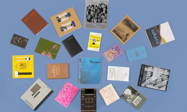 Knygos meno konkursą laimėjusios knygos. Gintarės Grigėnaitės nuotr.