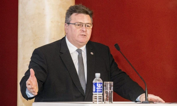 Linas Linkevičius, Lietuvos URM vadovas. Juditos Grigelytės (VŽ) nuotr.