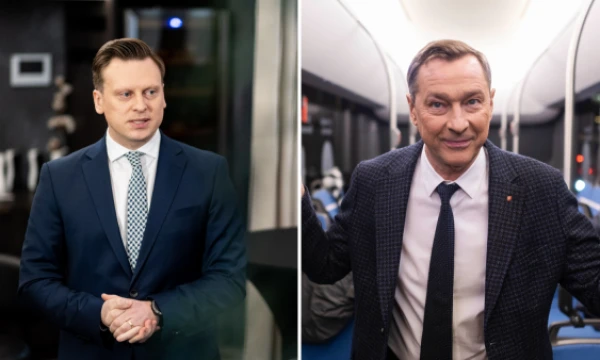 Valdas Benkunskas ir Artūras Zuokas. Žygimanto Gedvilos (BNS), Irmanto Gelūno (BNS) nuotr.
