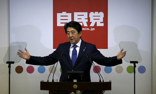 Japan's Prime Minister Shinzo Abe.  Issei Kato (Reuters / Scanpix)