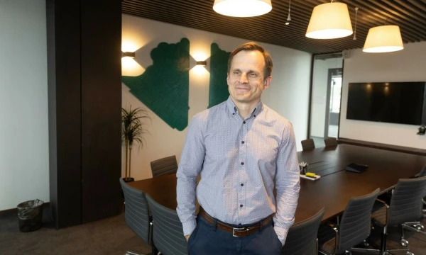Jaroslavas Sadovskis, IT įmonės „Devbridge“, priklausančios „Cognizant“ kompanijai, direktorius. Juditos Grigelytės (VŽ) nuotr.