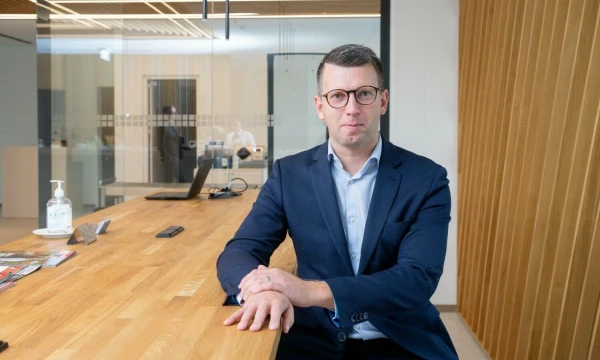 Aurimas Stikliūnas, „Pro Bro Express“ tunelinių plovyklų verslo vystymo direktorius. Juditos Grigelytės (VŽ) nuotr.