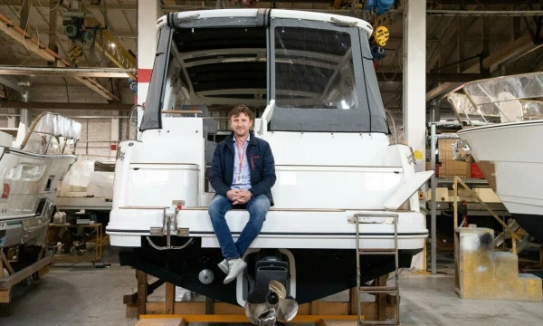 Saulius Pajarskas, UAB „Marex Boats“ generalinis direktorius. Vladimiro Ivanovo (VŽ) nuotr.