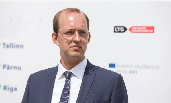 Marius Skuodis, susisiekimo ministras. Juditos Grigelytės (VŽ) nuotr.